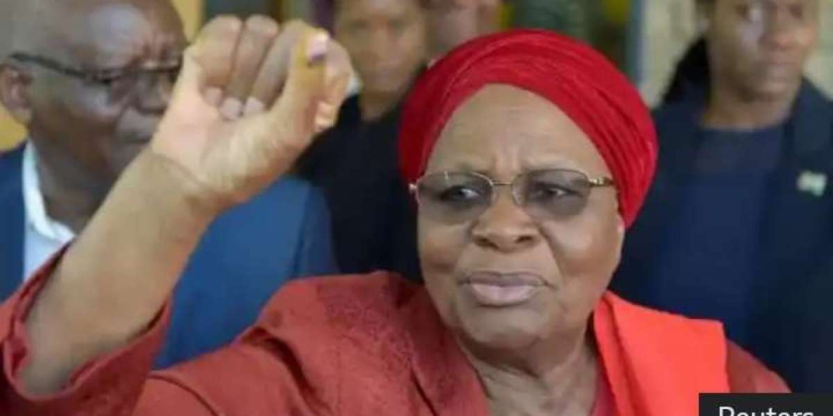 Namibia elects first female president