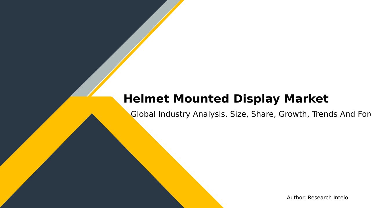 Helmet Mounted Display Market Research Report 2033